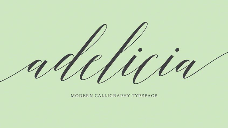 Adelicia Font Family Free Download