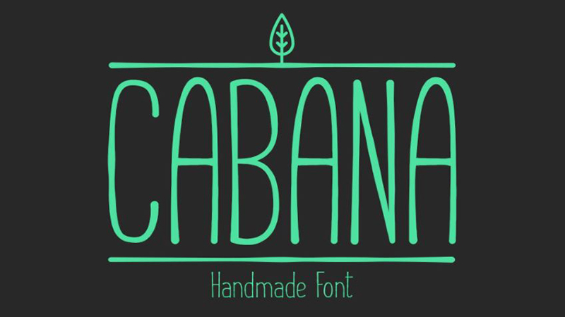 Cabana Font Family Free Download
