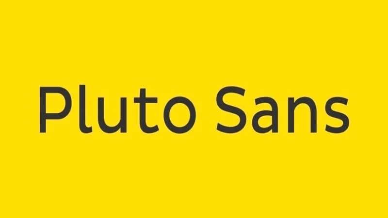 Pluto Sans Font Family Free Download