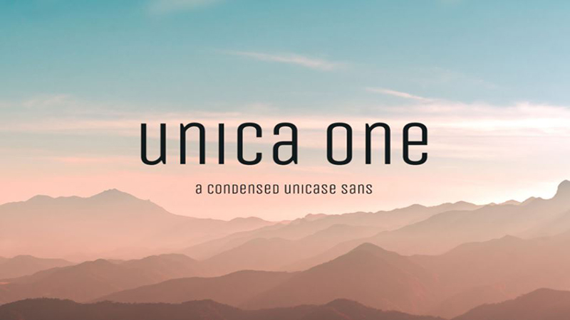 Unica One Font Family Free Download
