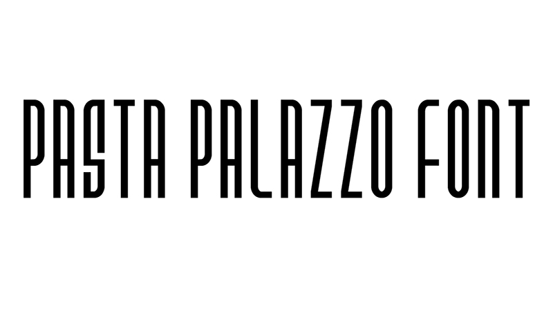 Pasta Palazzo Font Family Free Download