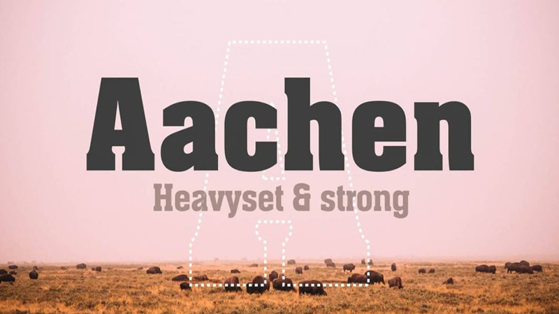 Aachen Font Family Free Download
