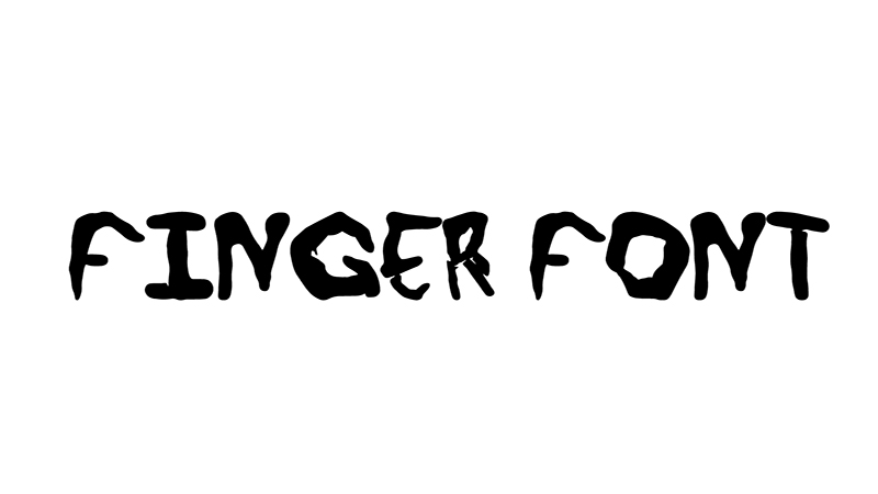 Finger Font Family Free Download