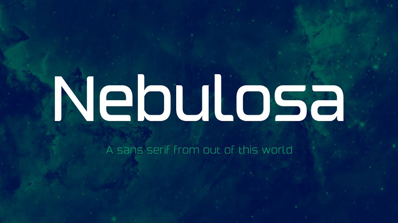 Nebulosa Font Family Free Download
