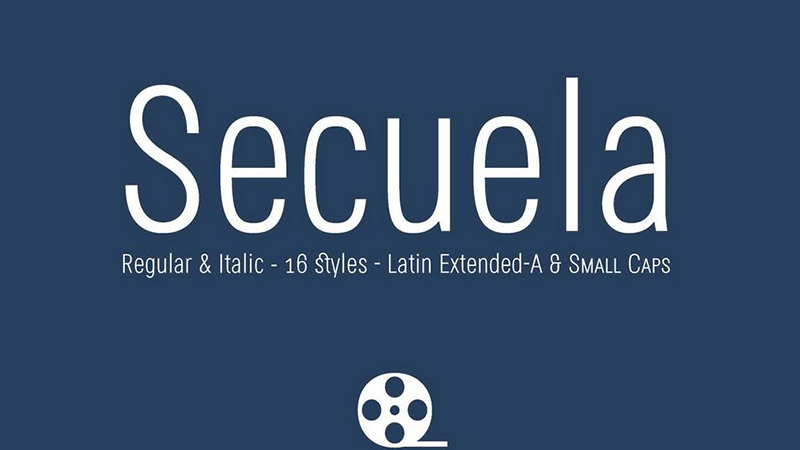 Secuela Font Family Free Download