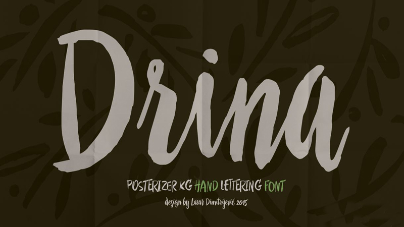 Drina Font Family Free Download